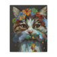 Daisycat. - Canvas