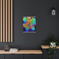 "Vivid Bloom" - Canvas