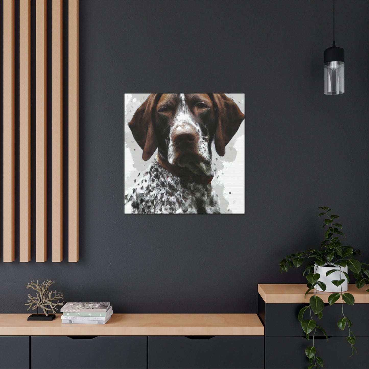 Vibrant Loyalty. - Canvas