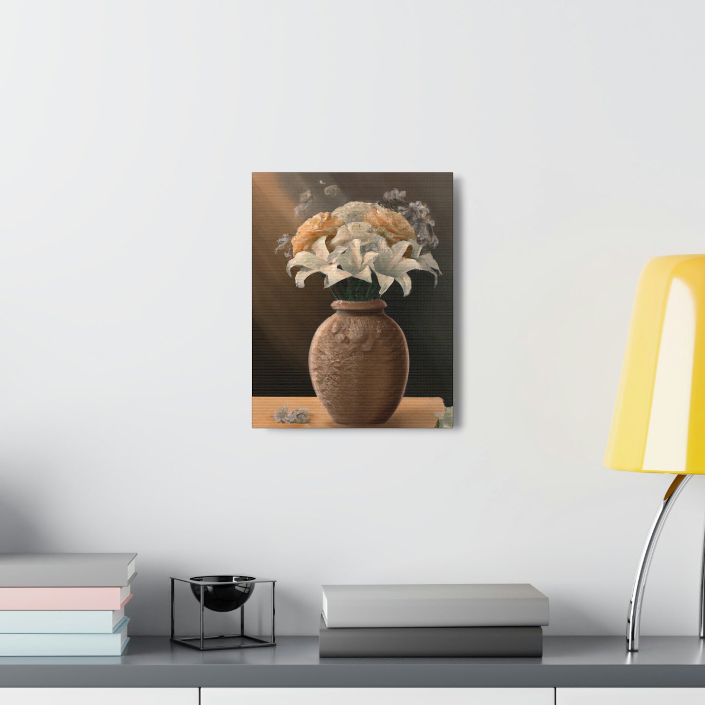 "Intricate Floral Bouquet." - Canvas