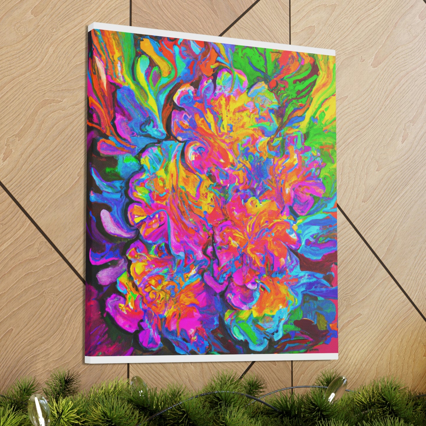 Vivid Blooms. - Canvas