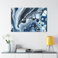 Blue Reflection. - Canvas