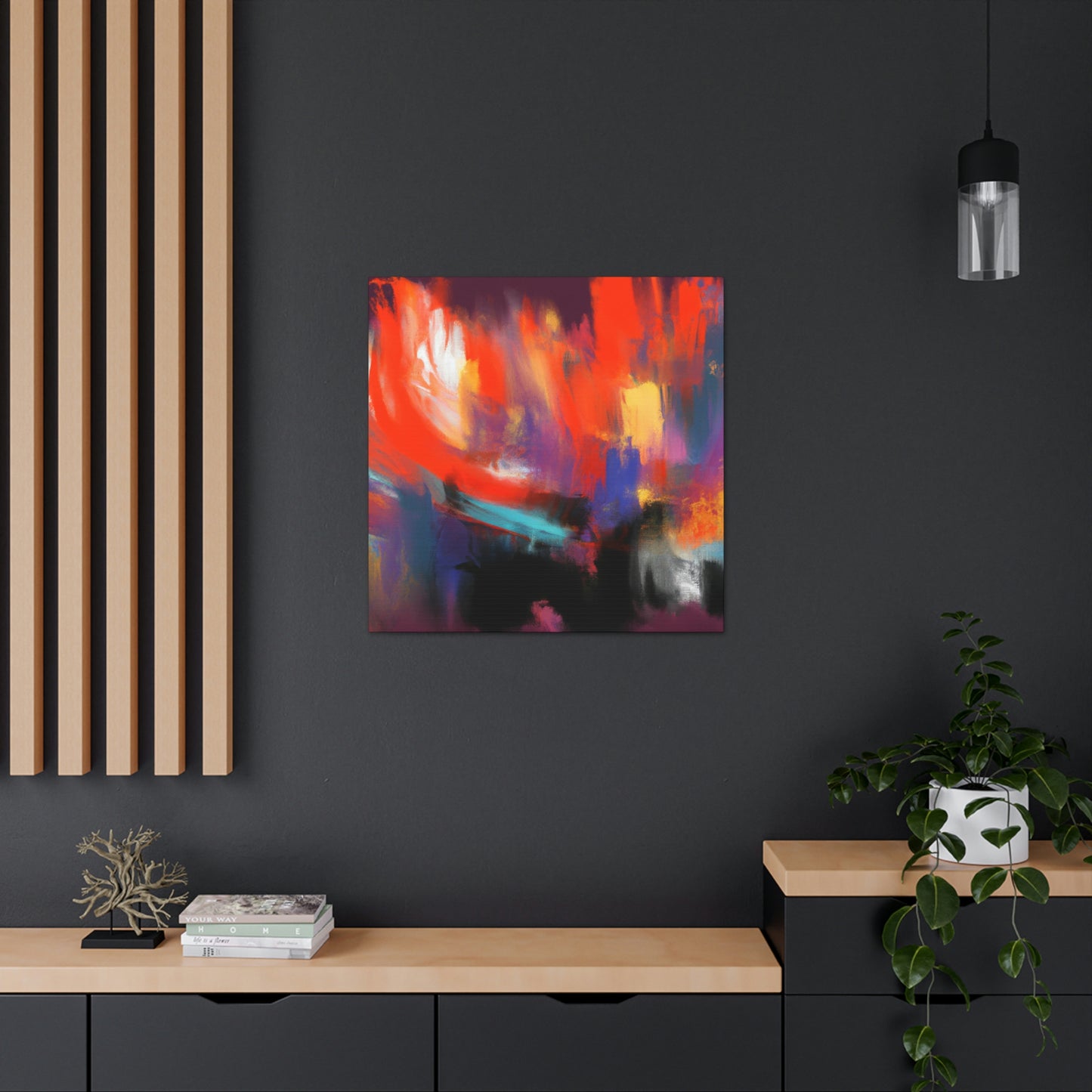 Cosmic Coziness. - Canvas