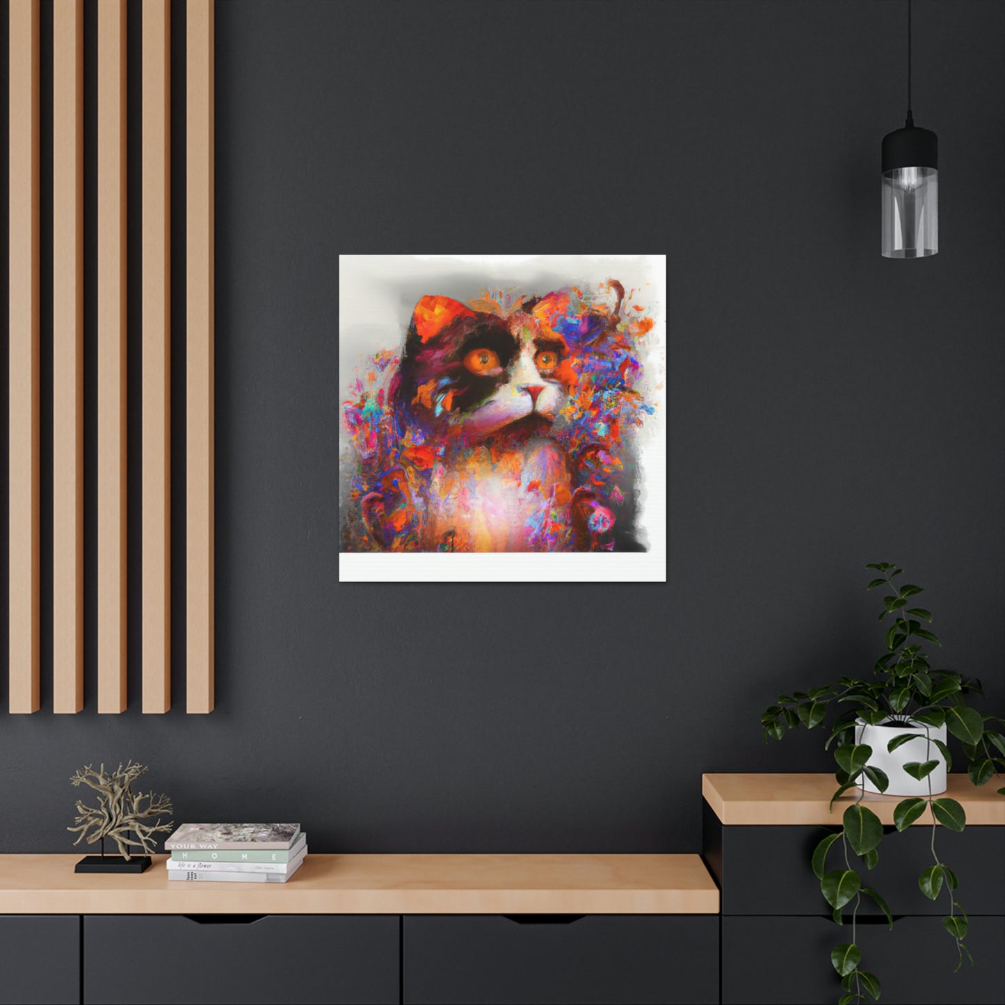 "Kaleidocat" - Canvas
