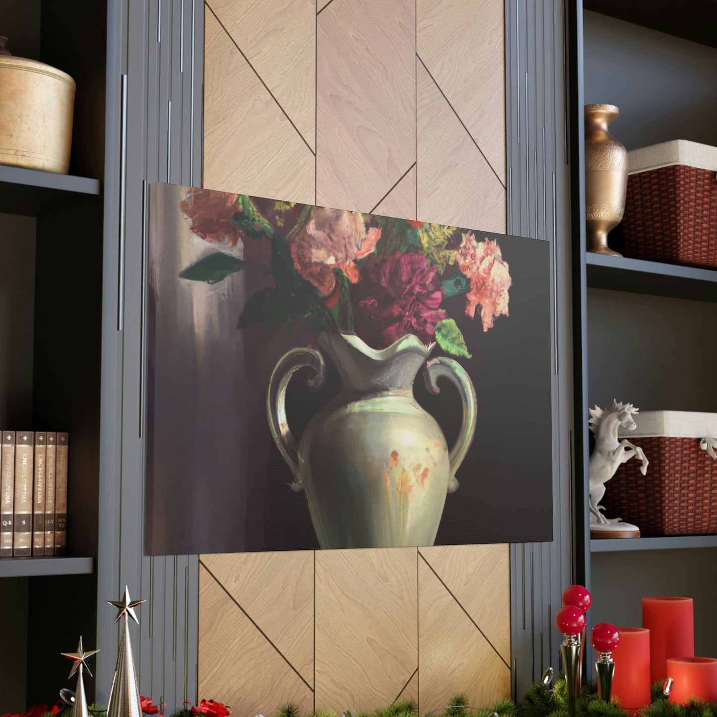 Vase Petal Splendor - Canvas