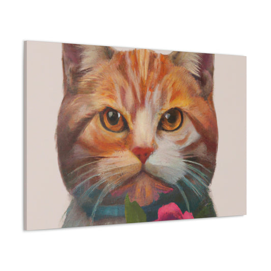 Cat Bliss. - Canvas