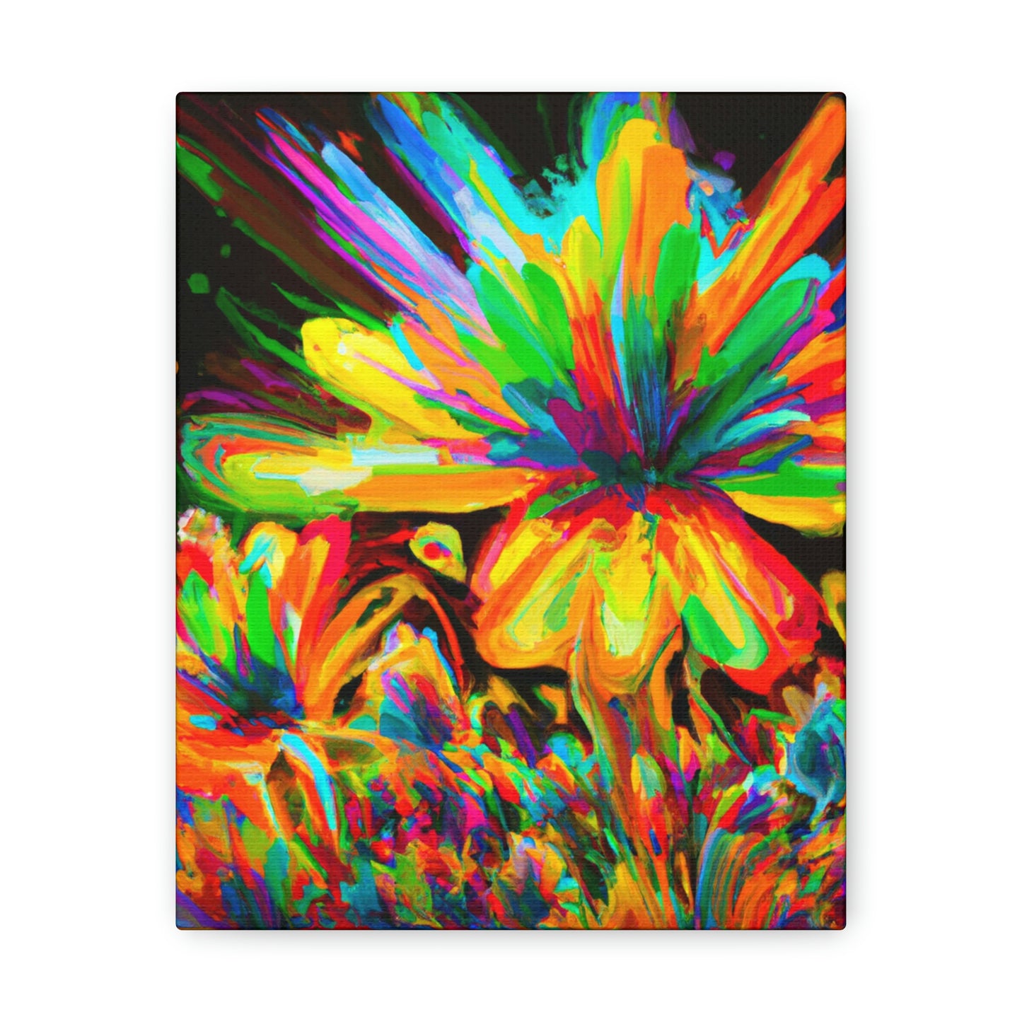 Vivid Bloom. - Canvas