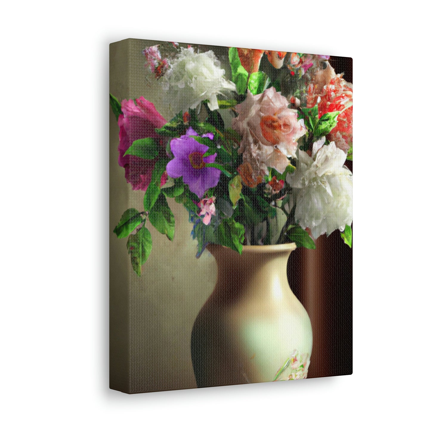 Floral Enchantment. - Canvas