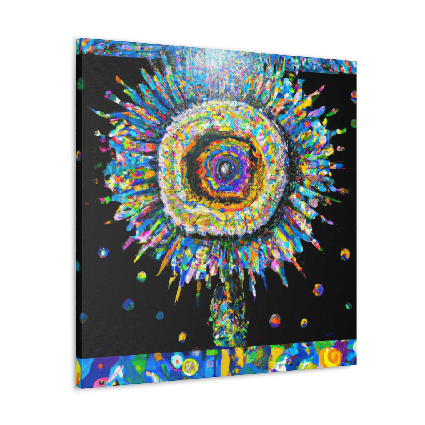 Tri-Bloom Blast - Canvas