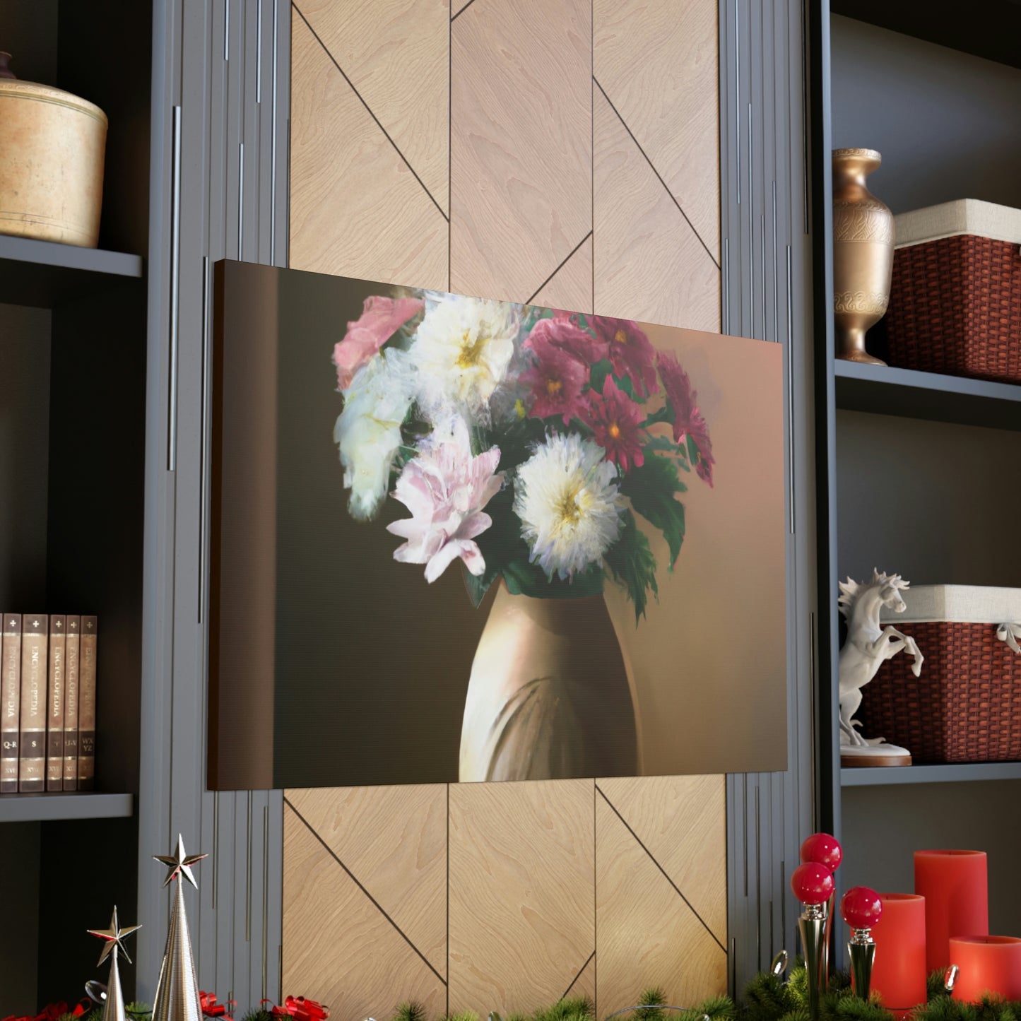 Floral Finesse Art. - Canvas