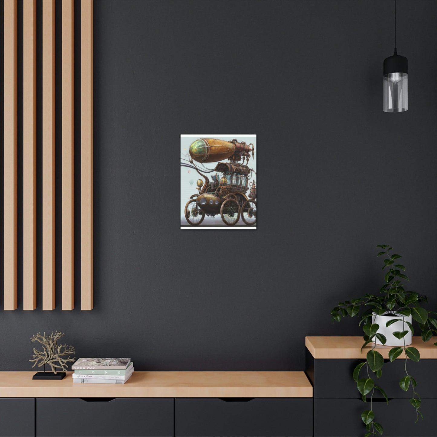 Steampunk Chariot - Canvas