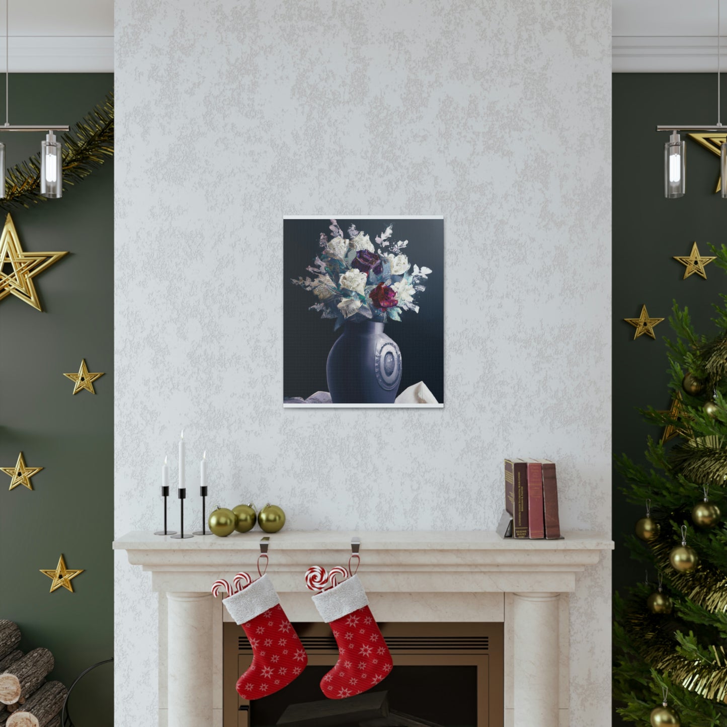 Floral Finery Art. - Canvas