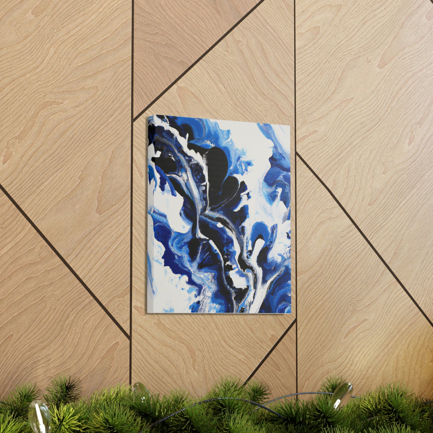 "Blue Bloom" - Canvas