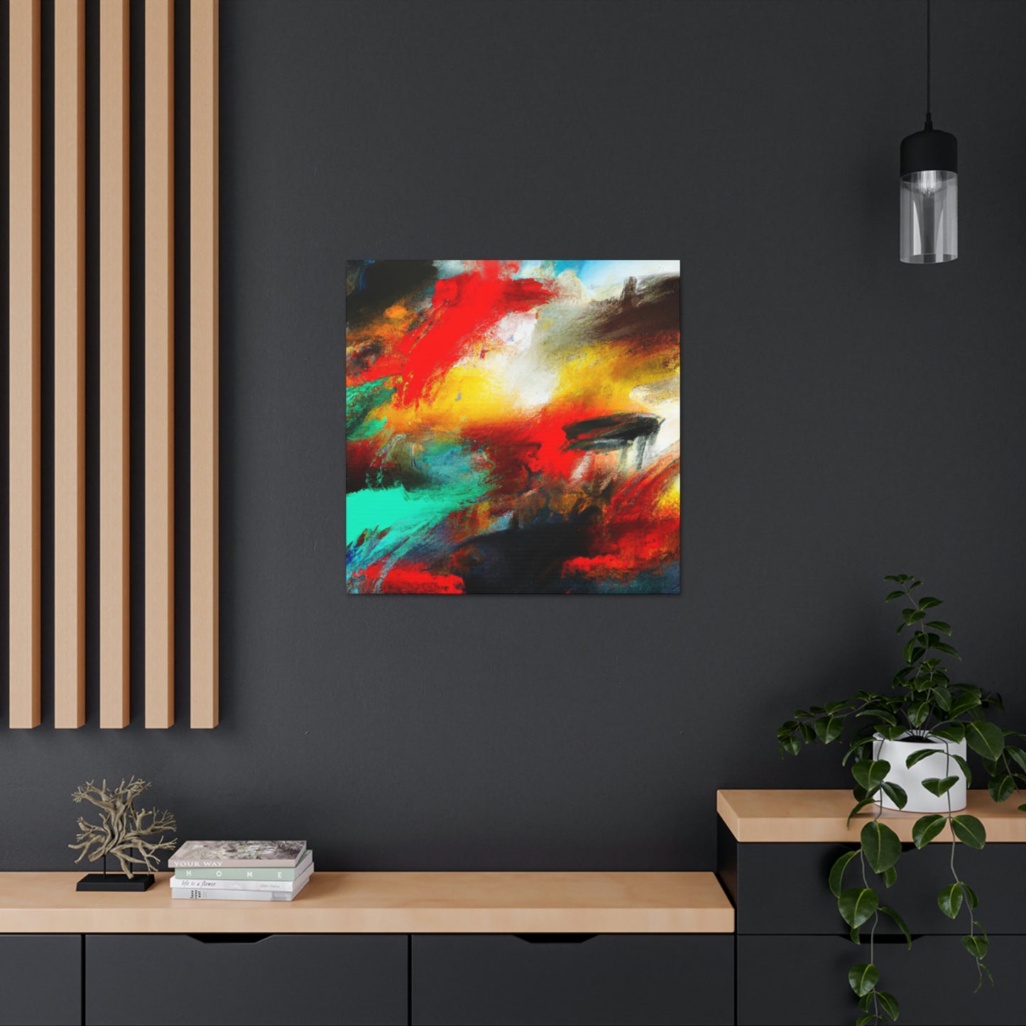 "Hue Haven" - Canvas