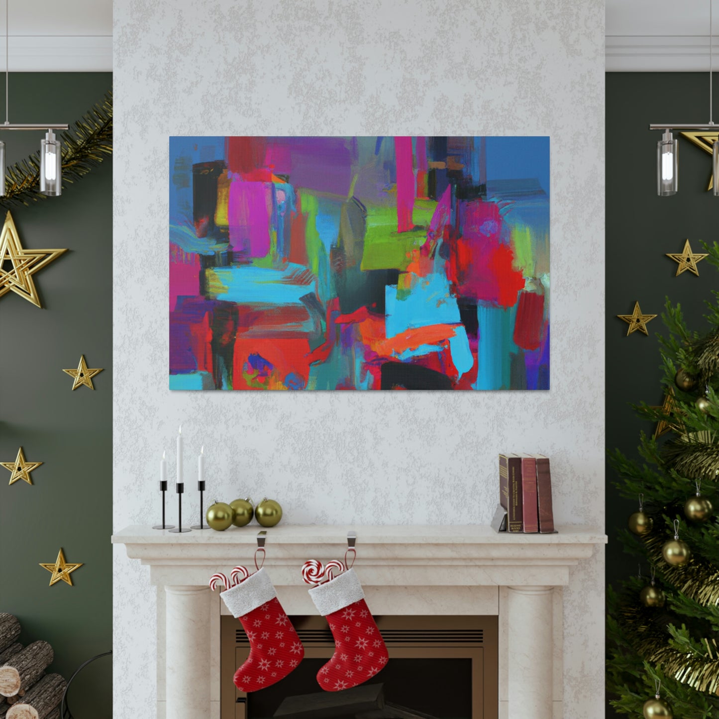 Vivid Haven - Canvas