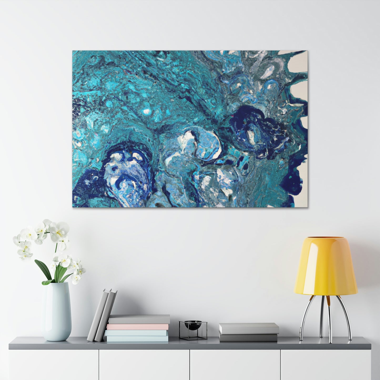 "Cosmic Flow" - Canvas