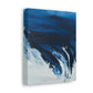 Blue Intricate Flux. - Canvas