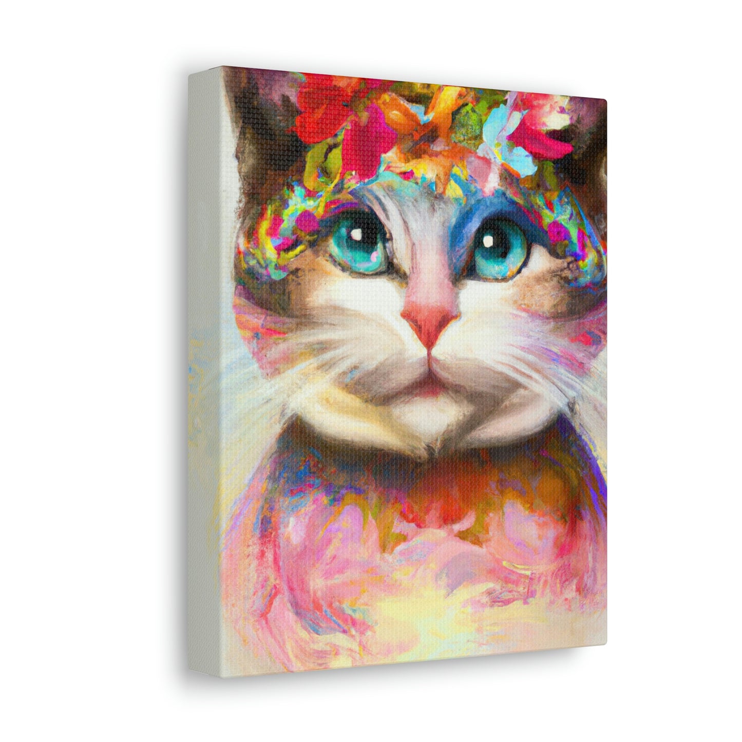 Bloom Cat - Canvas