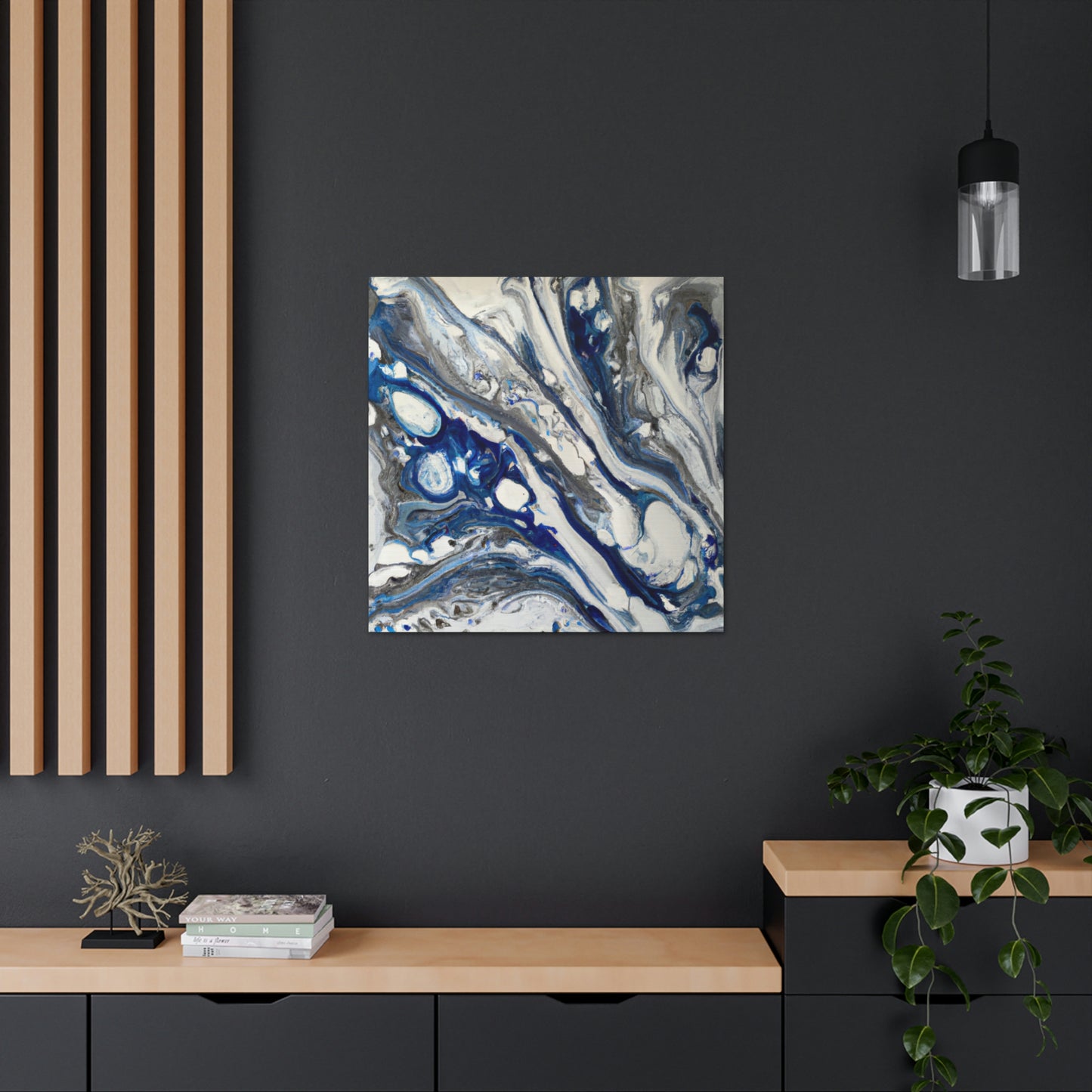 Splash Azure - Canvas