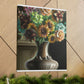 "Delicate Blossoms Vase." - Canvas