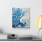 "Blue Spark" - Canvas