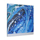 "Aqua Bliss" - Canvas