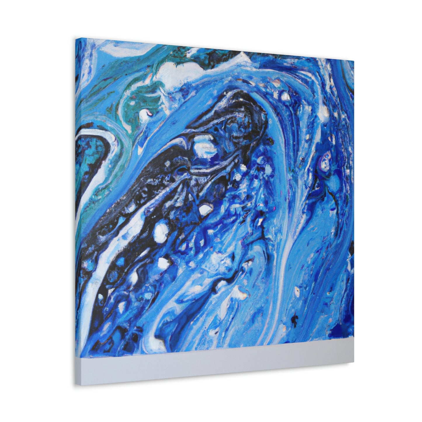 "Aqua Bliss" - Canvas