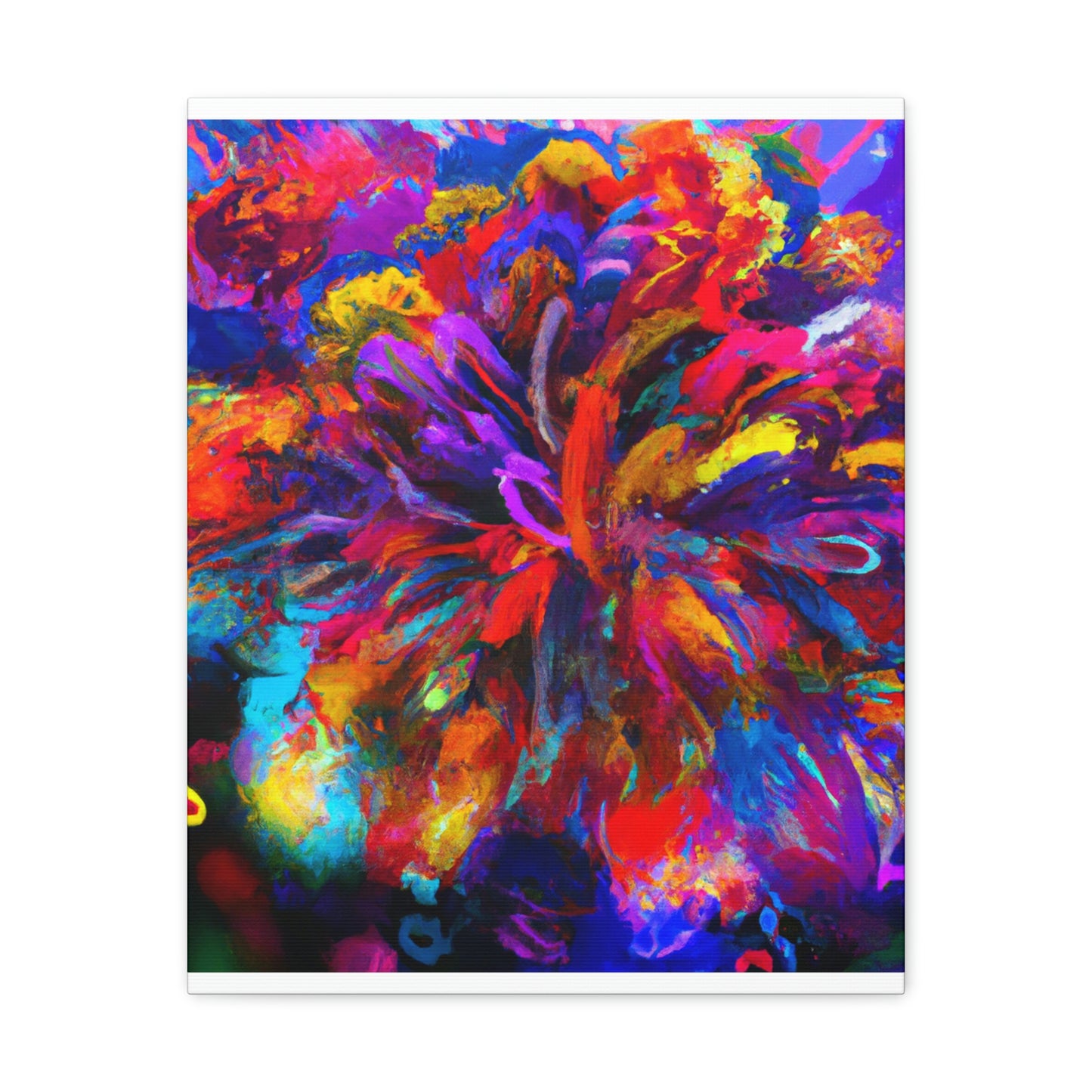 Vibrant Bloom - Canvas