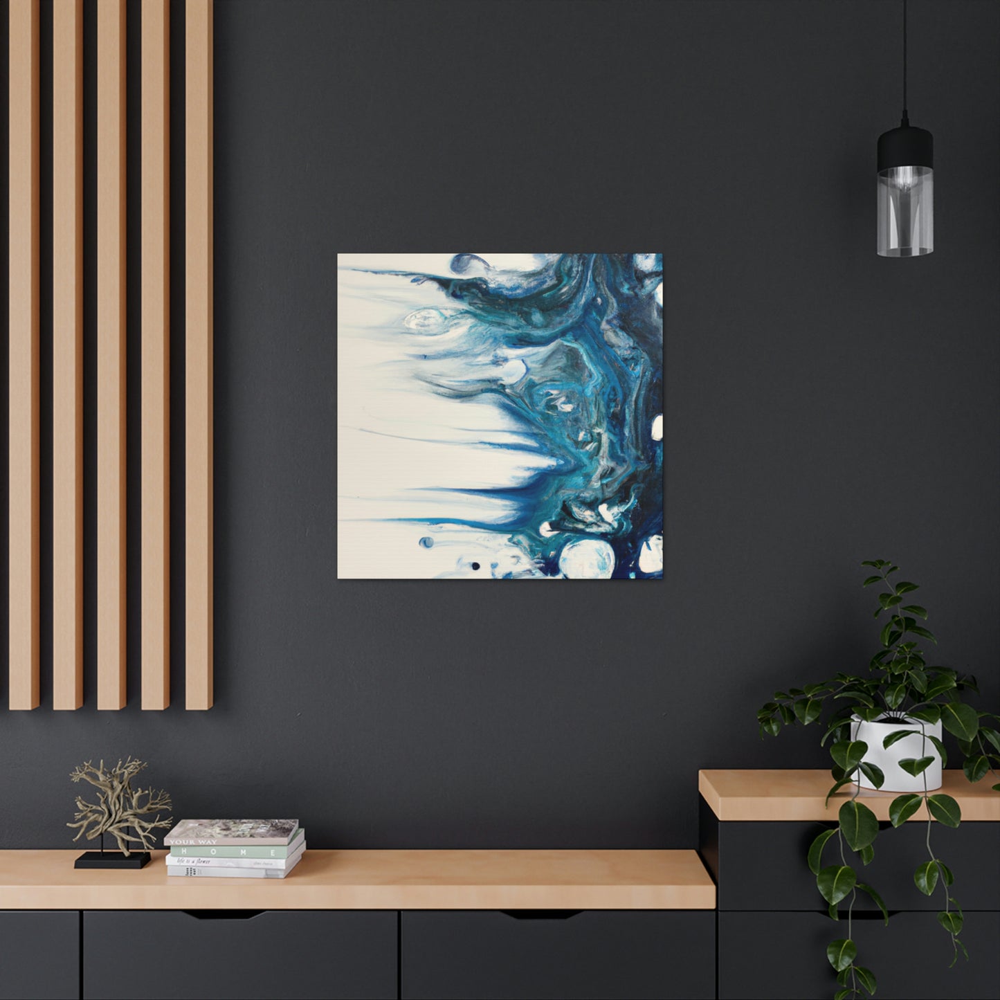 "Ethereal Flow" - Canvas