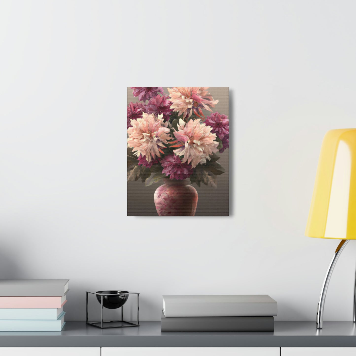 "Floral Finesse Art" - Canvas