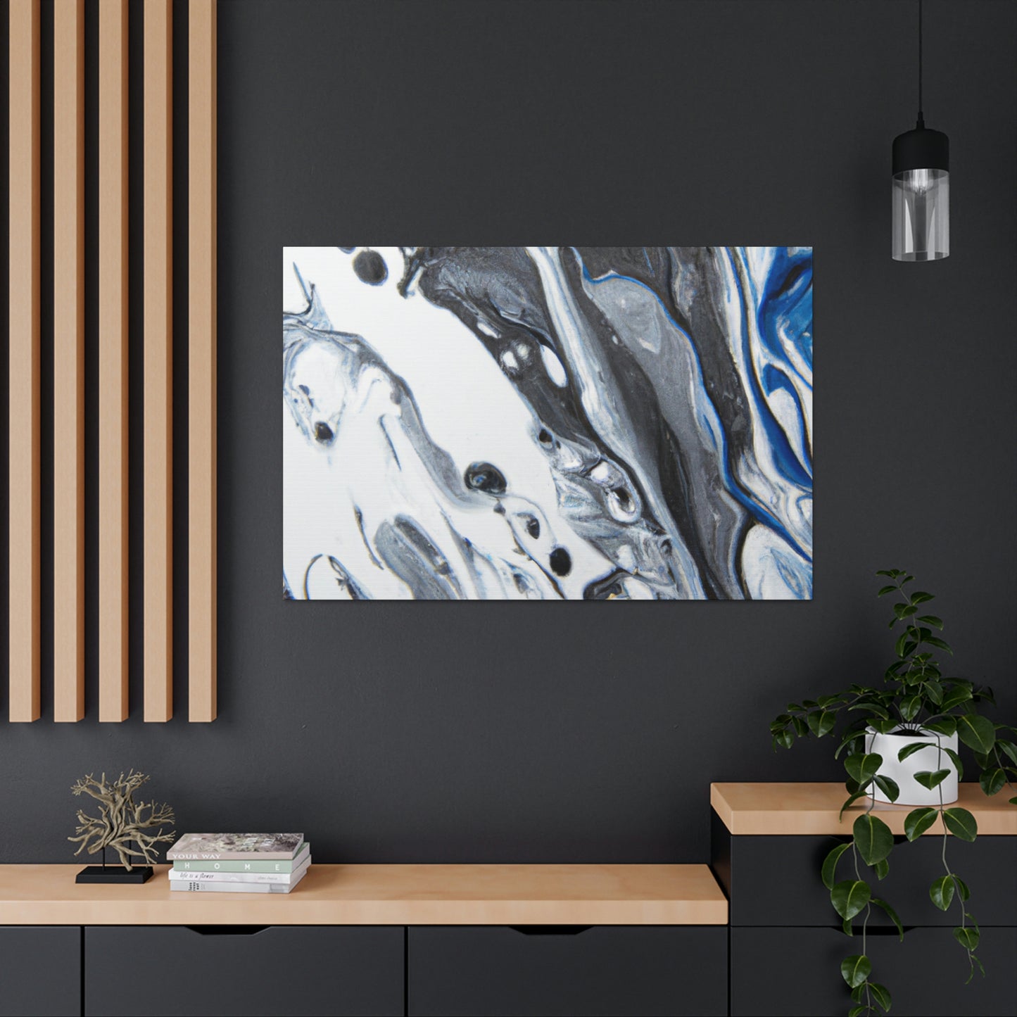 Aqua Vista. - Canvas