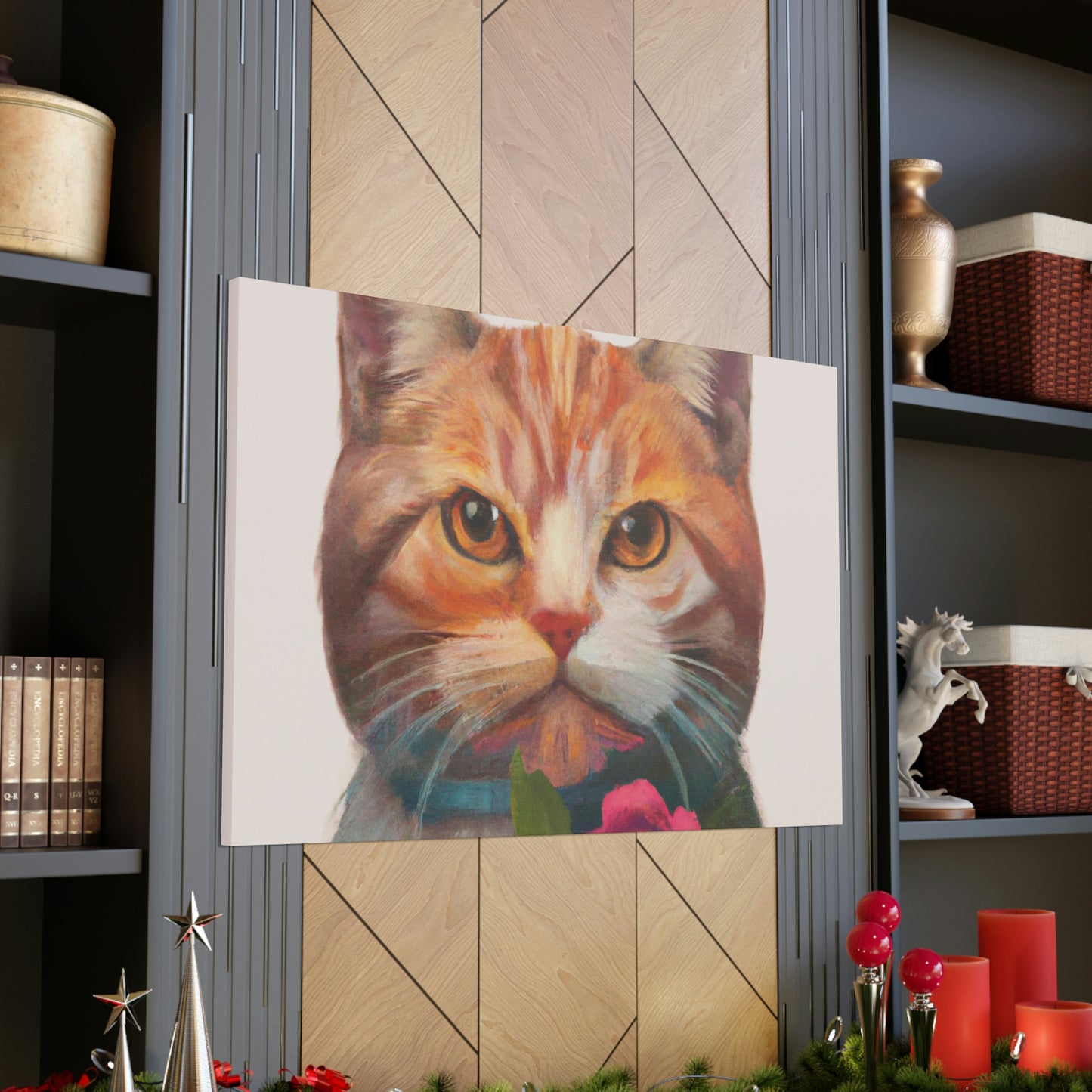 Cat Bliss. - Canvas
