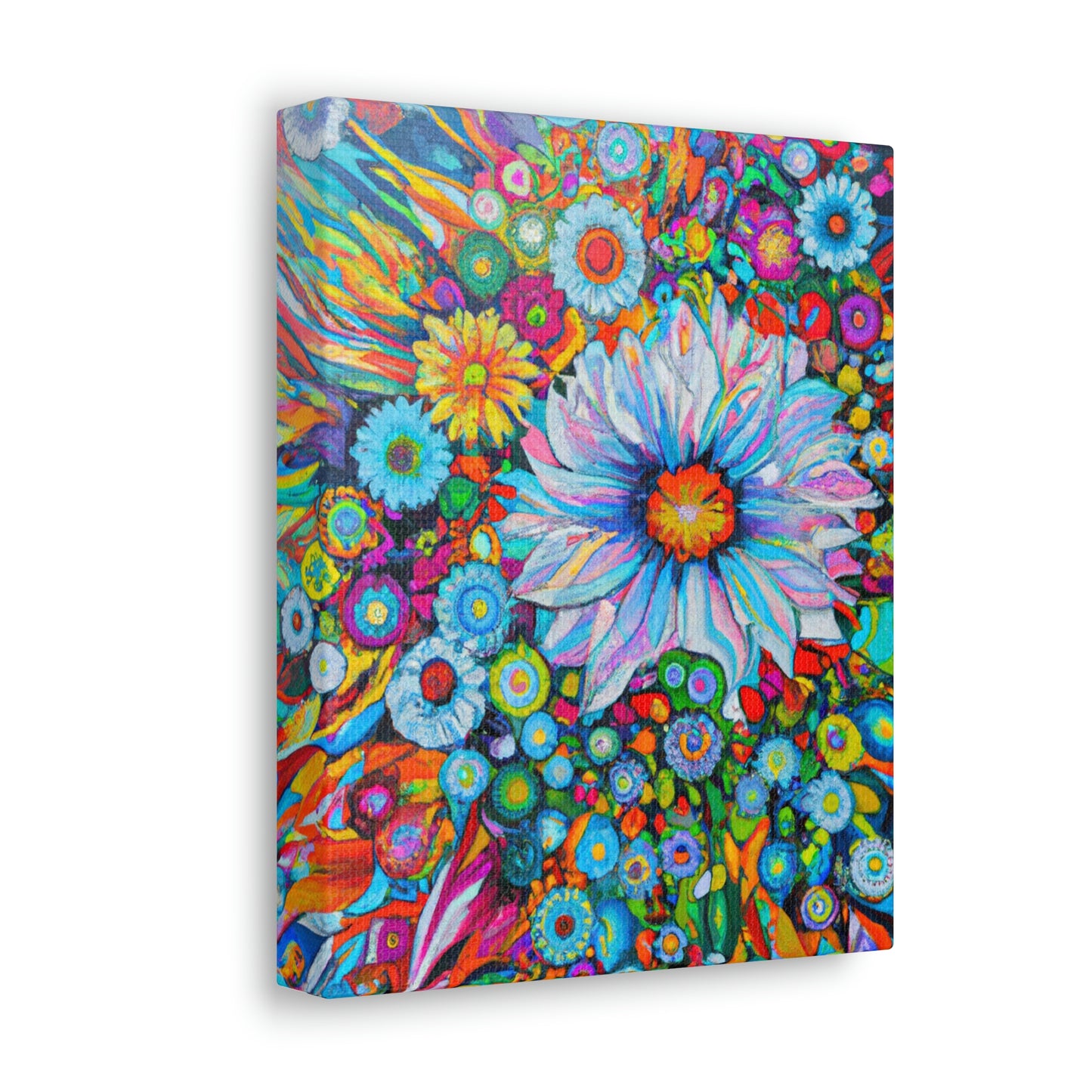 Vibrant Blooms. - Canvas