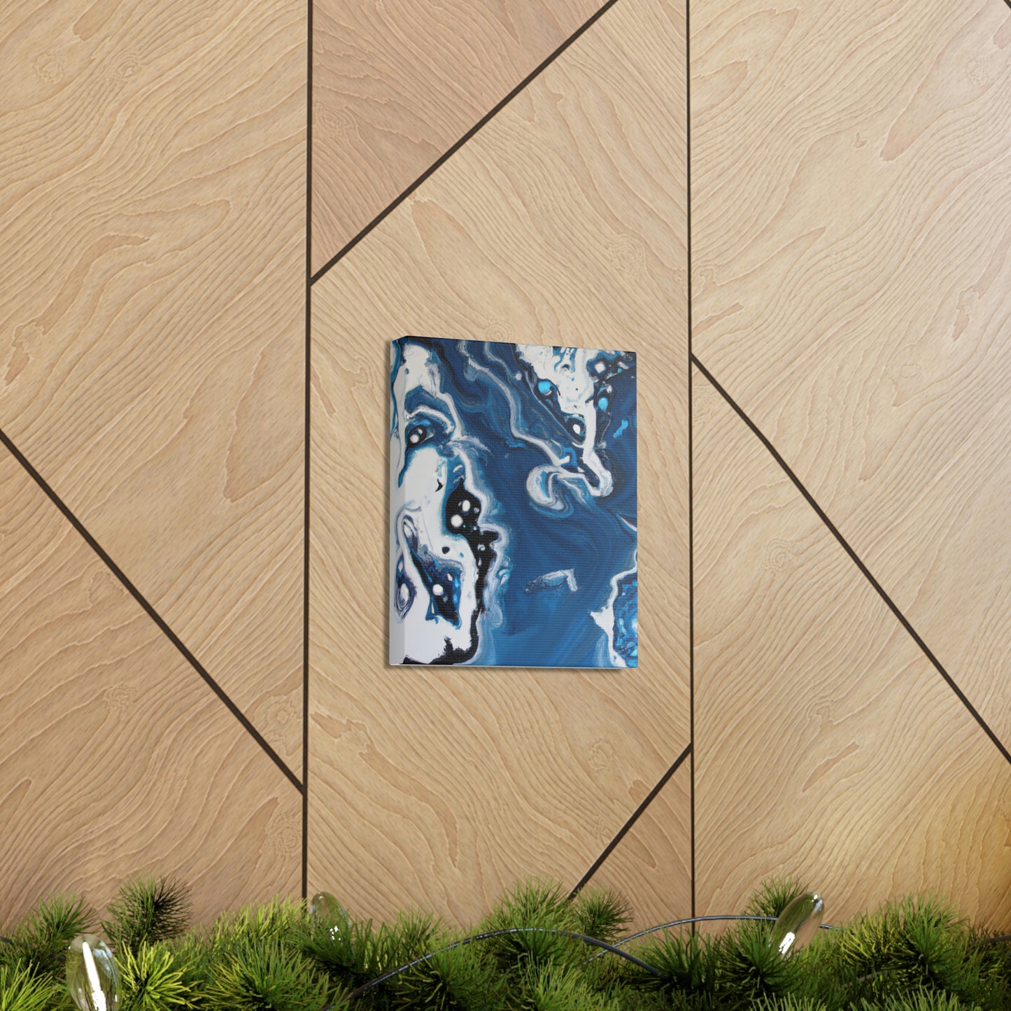 Twilight Swirls. - Canvas