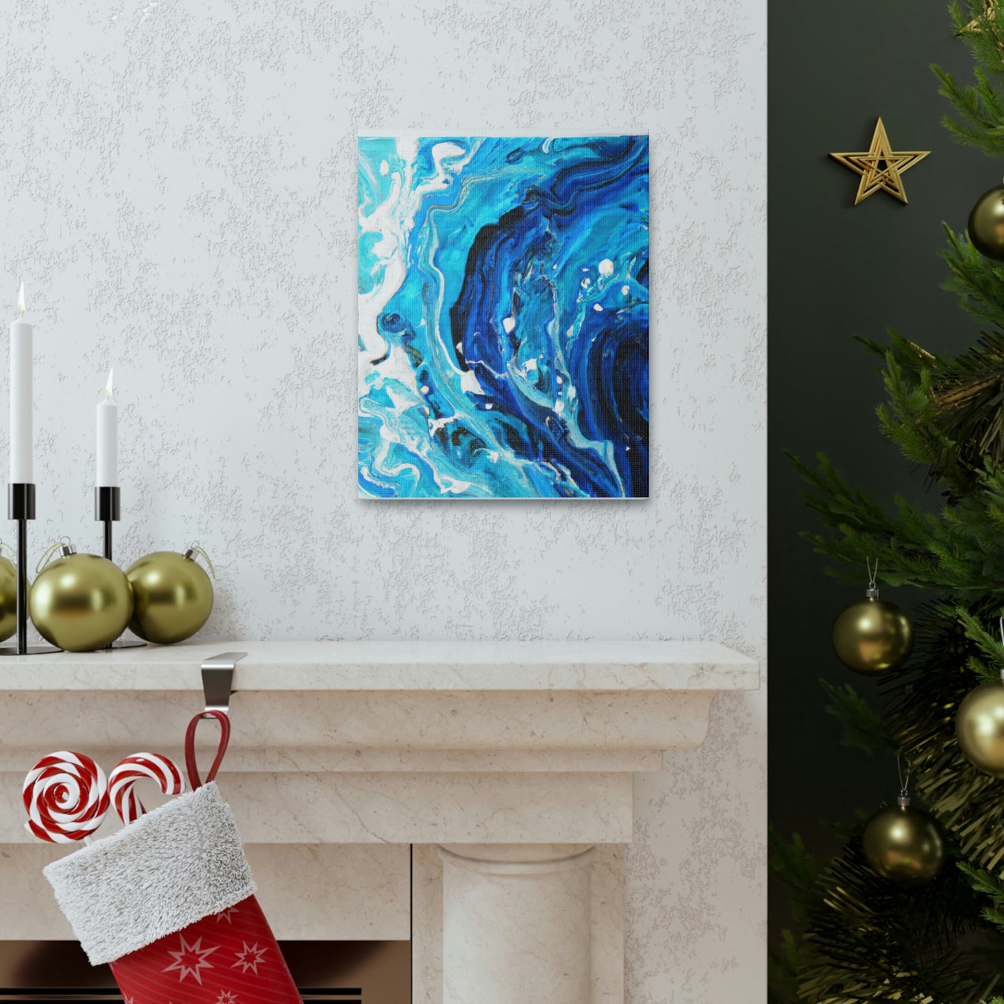 Aqua Abyss - Canvas