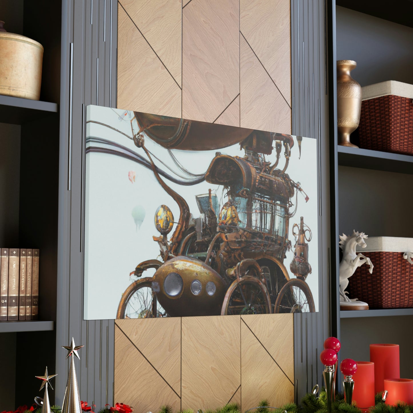 Steampunk Chariot - Canvas