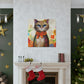 Feline Flora - Canvas