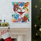 Feline Florals - Canvas