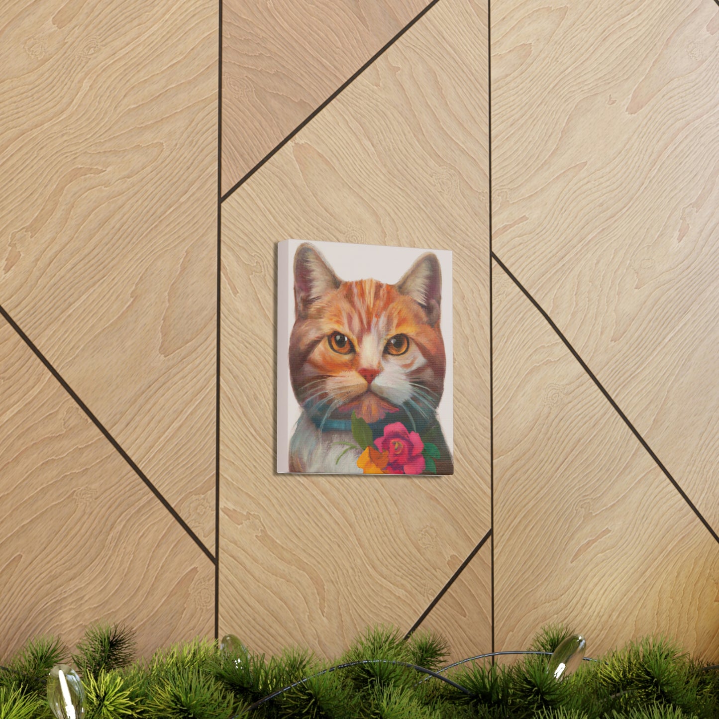 Cat Bliss. - Canvas
