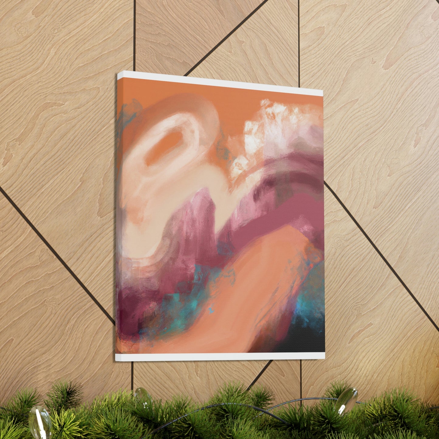 "Vibrant Glow" - Canvas