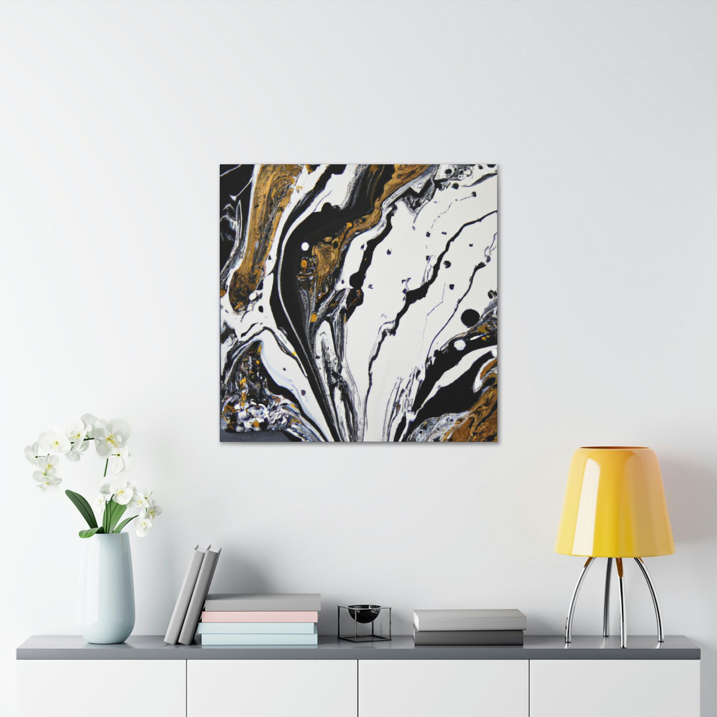 Gilded Flux Art. - Canvas