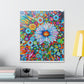 Vibrant Blooms. - Canvas
