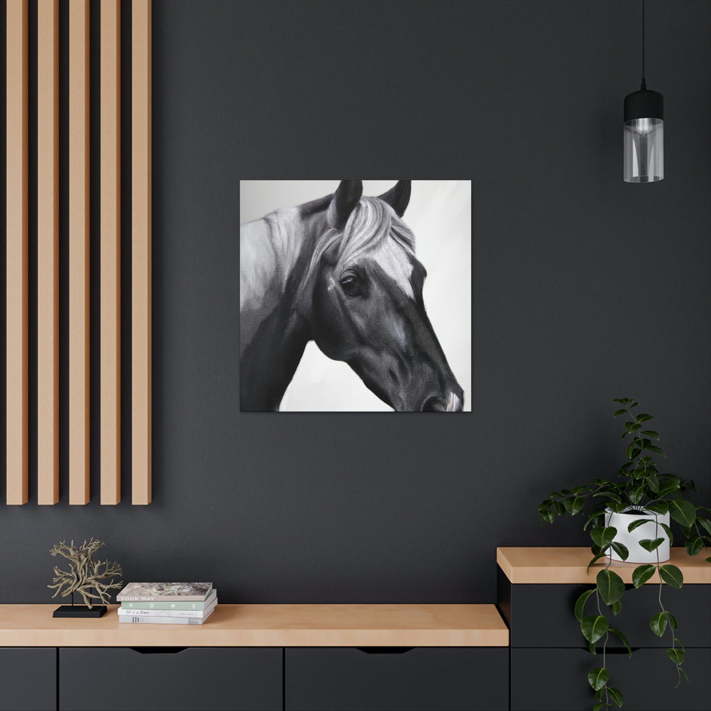 Shadow Steed. - Canvas