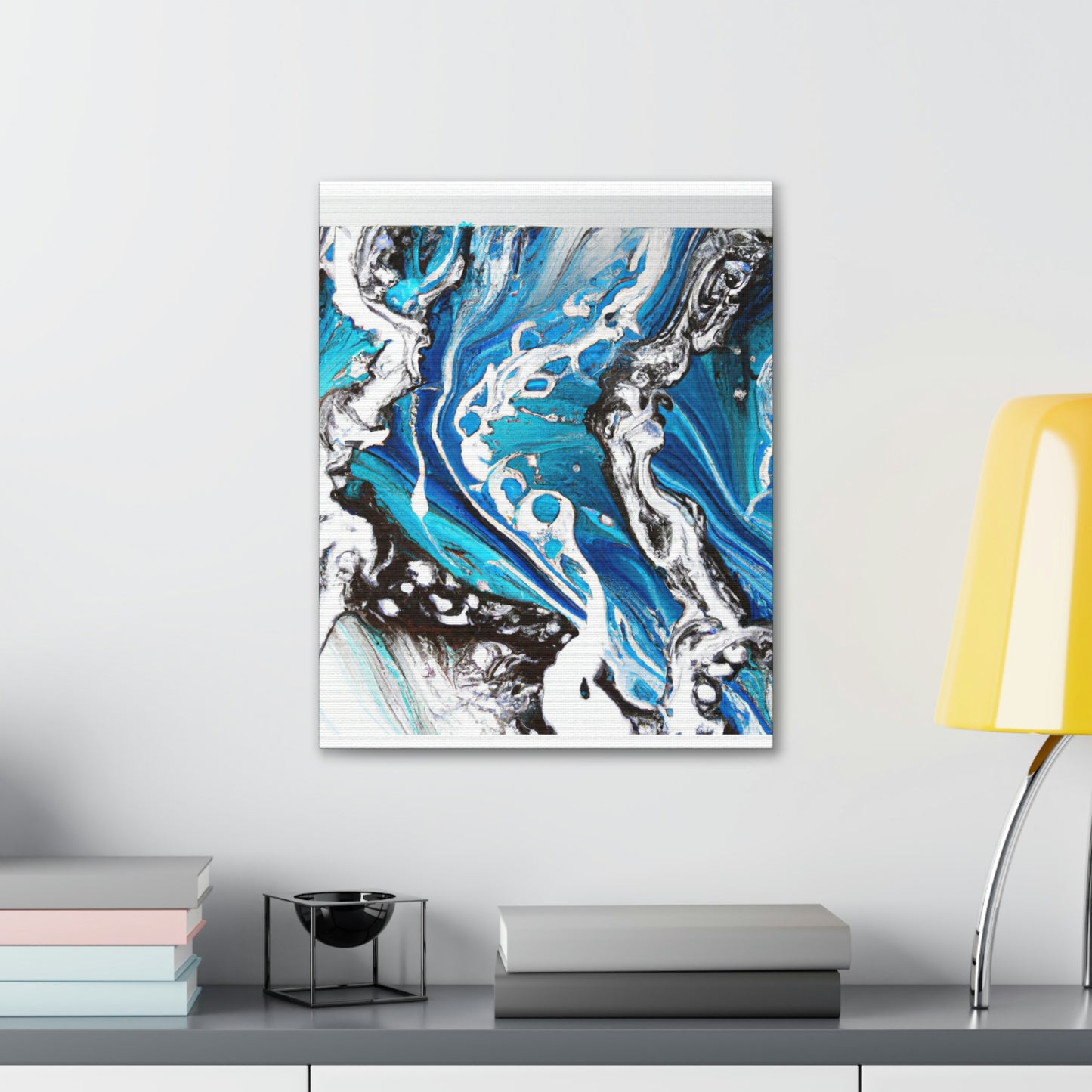 Blue Splendor. - Canvas