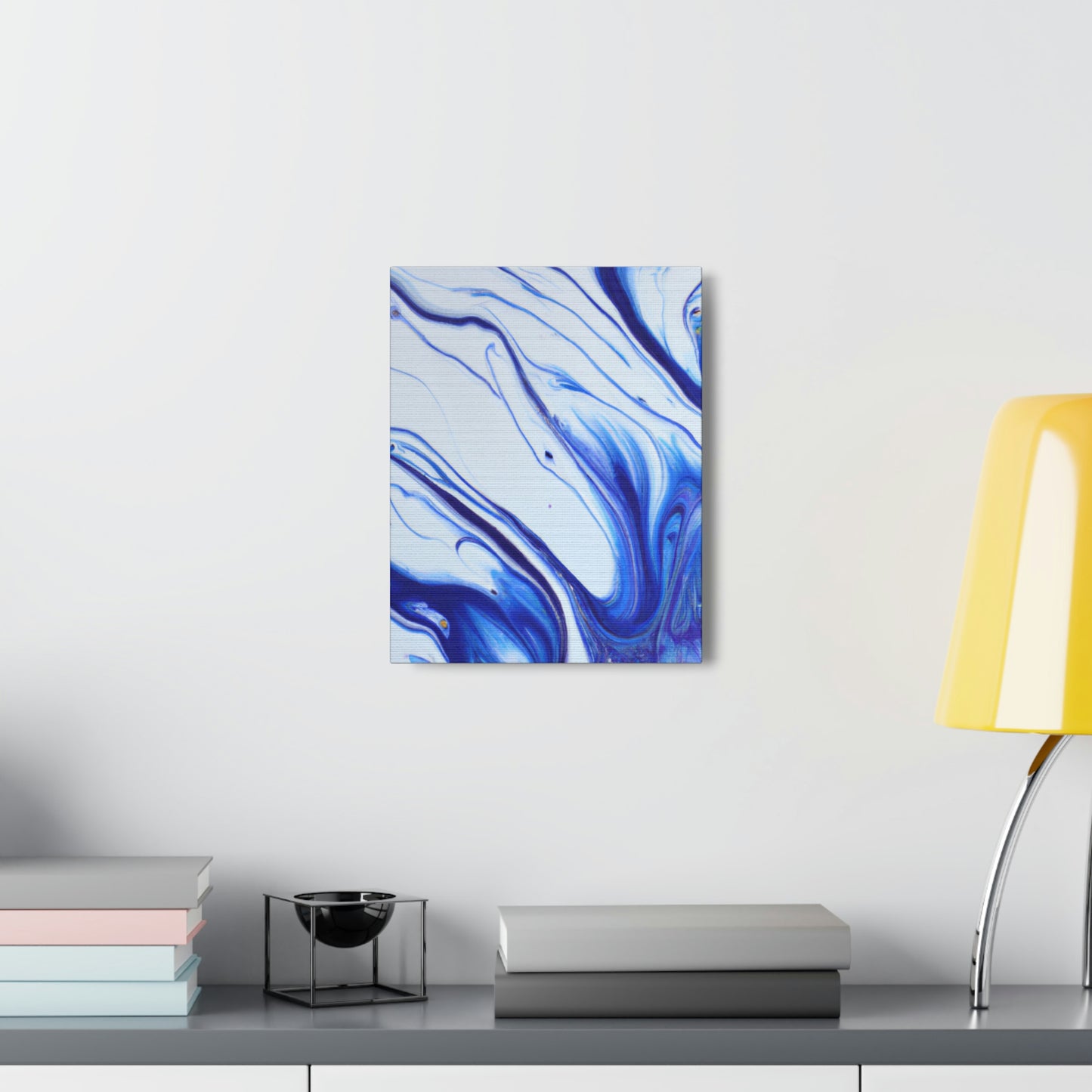 Aqua Sky. - Canvas