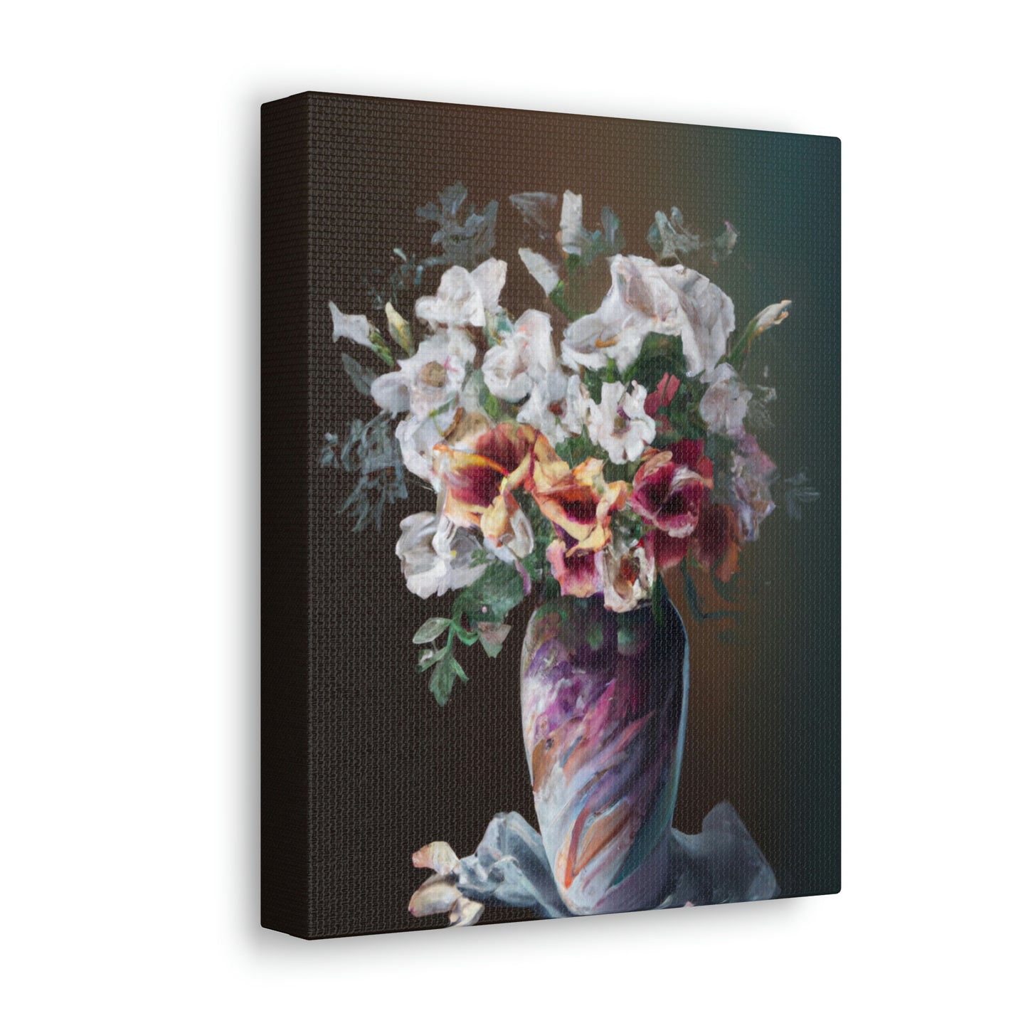 Floral Finesse Dreaming - Canvas