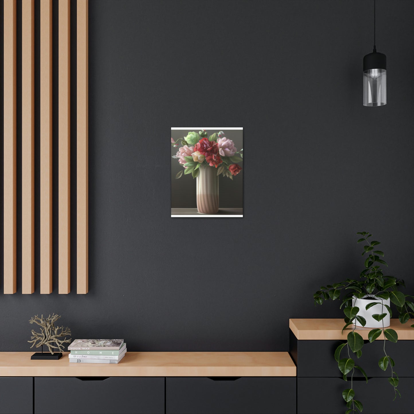 Blossoming Petals Captured - Canvas