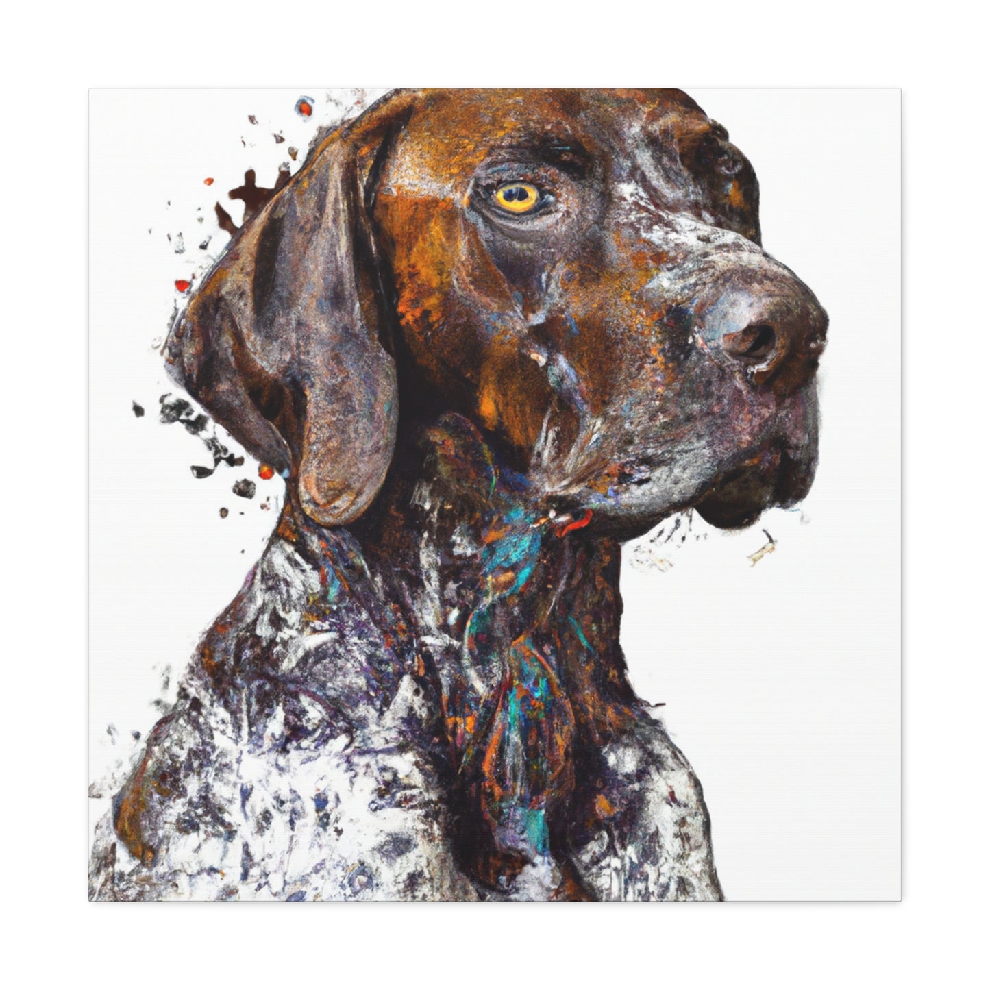 Furry Splendor. - Canvas