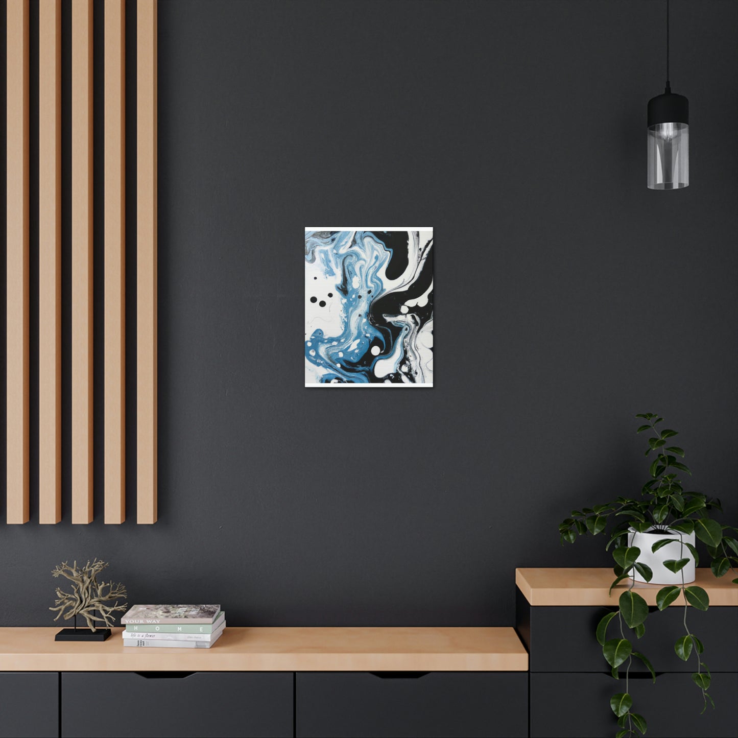 "Bluetopia" - Canvas