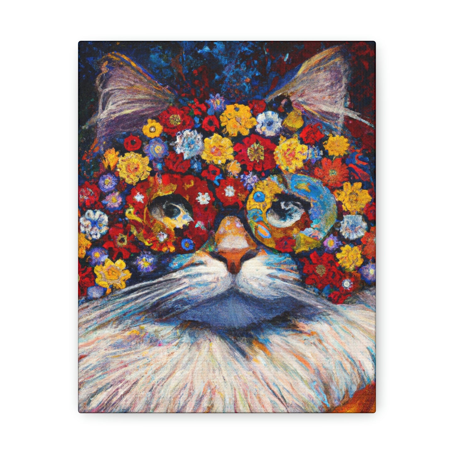 "Feline Vibrance" - Canvas